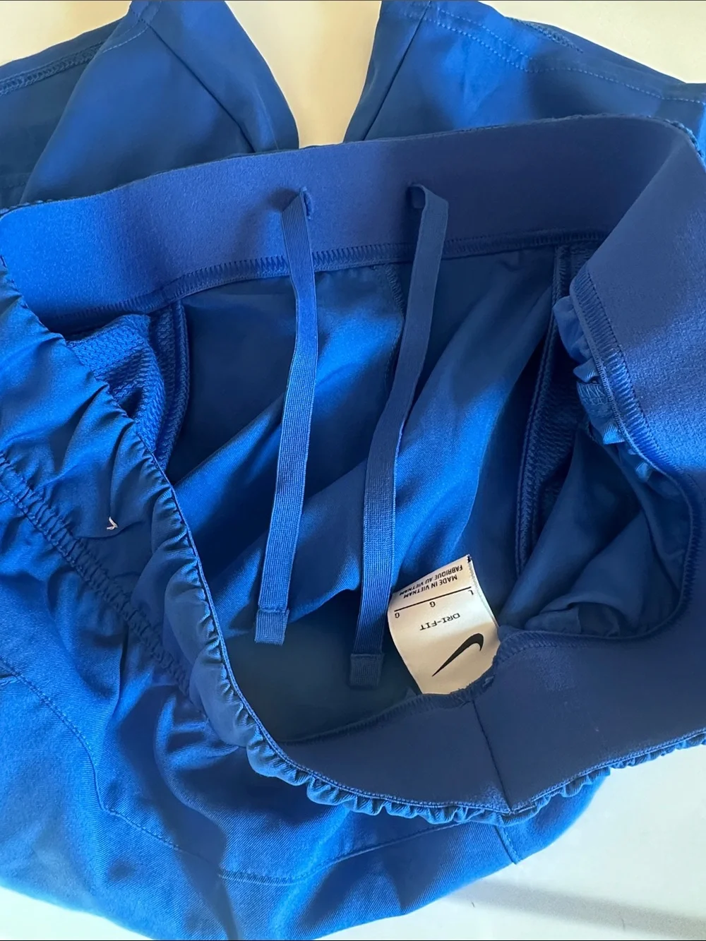 Nike Dri-Fit royal blue shorts